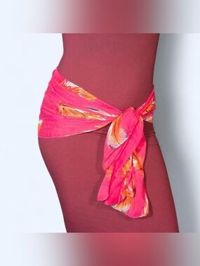 Fairy Pink Floral Scarf Belt!